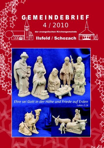 Gemeindebrief Dezember 2010 - Evangelische Kirchengemeinde ...