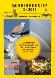 Gemeindebrief _3_2011.cdr - Evangelische Kirchengemeinde Ilsfeld