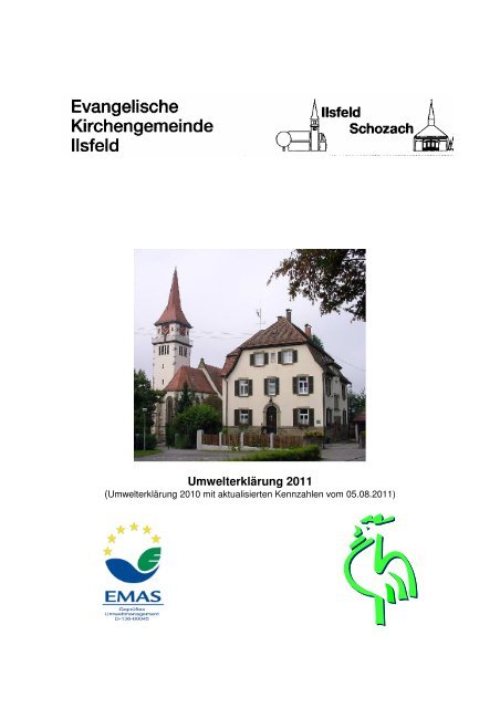 11-08-05 UmwelterklÃ¤rung - Evangelische Kirchengemeinde Ilsfeld