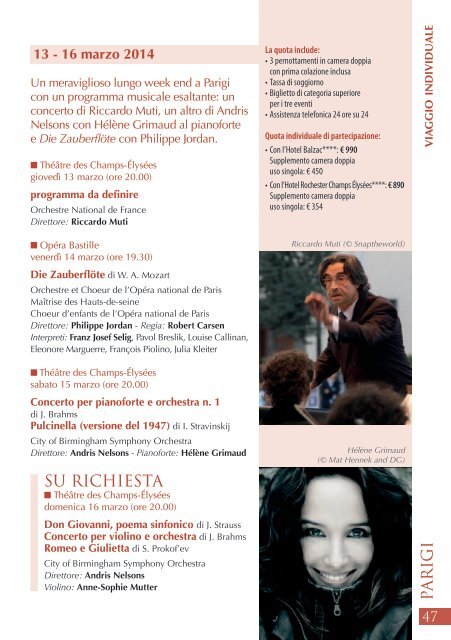 Scarica catalogo in PDF - Il Sipario Musicale