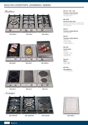 044-063 Built-in Hobs - ILVE