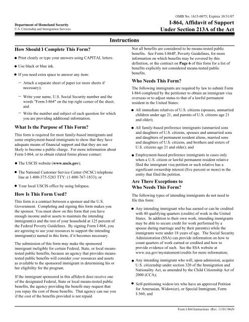 I 864 Joint Sponsor Cover Letter | Cover Letter