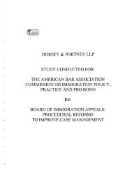 Study of Board of Immigration Appeals Procedural Reforms - ILW.com
