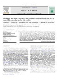 Purification and characterization of four keratinases ... - ResearchGate