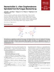 Neonectrolide A, a New Oxaphenalenone Spiroketal from the ...