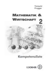 Kompetenzliste - files.dorner-verlag.at - Verlag E. Dorner