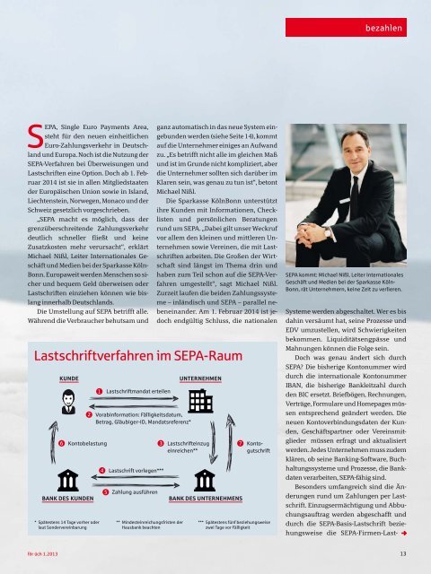 Ausgabe 1 / 2013 - Sparkasse KölnBonn