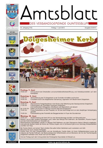 Dolgesheimer Kerb - Verbandsgemeinde Guntersblum