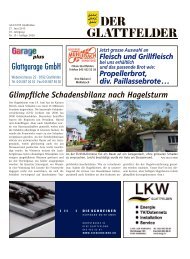 vom 27. Juni 2013 [PDF, 3.00 MB] - Glattfelden