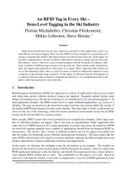 An RFID Tag in Every Ski â Item-Level Tagging in the Ski Industry ...