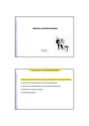 Abnahme und Inbetriebnahme - Information Management