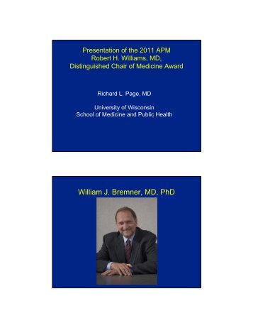 William J. Bremner, MD, PhD
