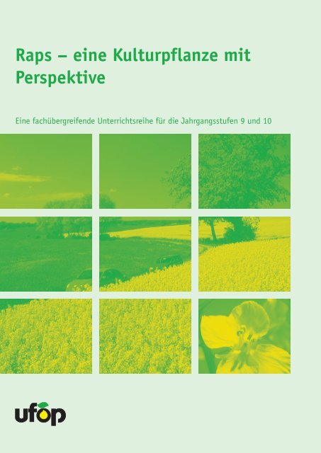 Raps – eine Kulturpflanze mit Perspektive - UFOP