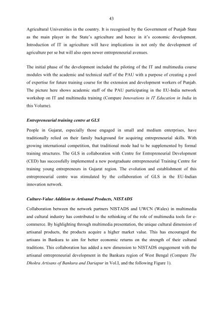 Vol. II: Shaping Information and Communication ... - IMA,ZLW & IfU