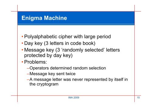 MODERN CRYPTOGRAPHY