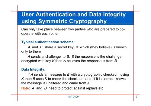 MODERN CRYPTOGRAPHY