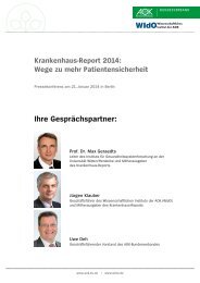 Krankenhaus-Report 2014 - AOK-Bundesverband