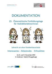 Download Dokumentation 23. Fortbildungstage - cisOnline