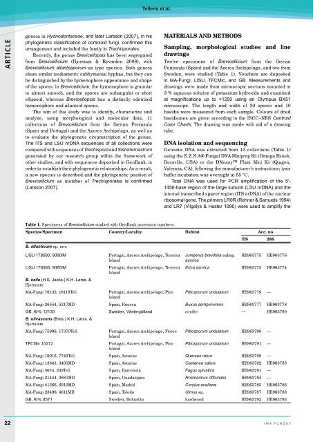 Complete issue - IMA Fungus