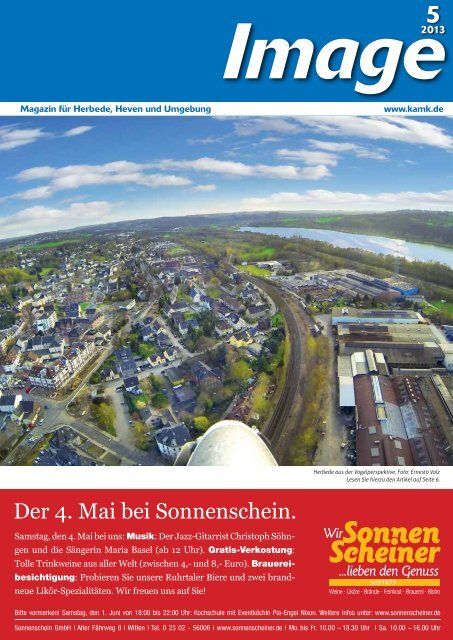 Der 4. Mai bei Sonnenschein. - Image Magazin