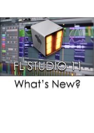 What's new in FL Studio 11 ? (print pdf) - Image-Line