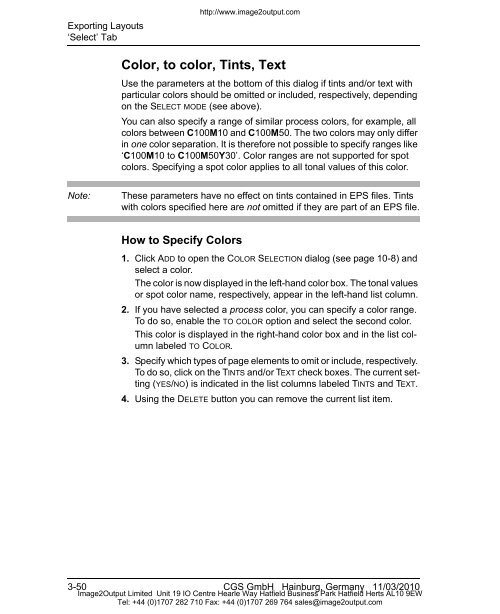 ORIS PDF Tuner Version 4.4.8 User Manual - image2output - Support