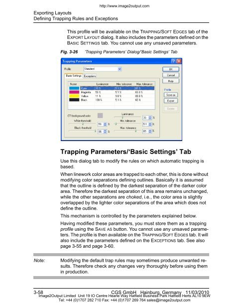 ORIS PDF Tuner Version 4.4.8 User Manual - image2output - Support