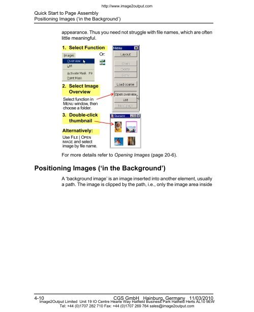 ORIS PDF Tuner Version 4.4.8 User Manual - image2output - Support