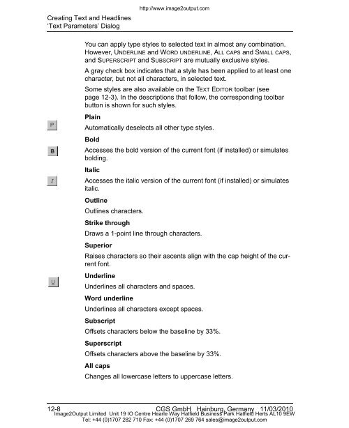 ORIS PDF Tuner Version 4.4.8 User Manual - image2output - Support