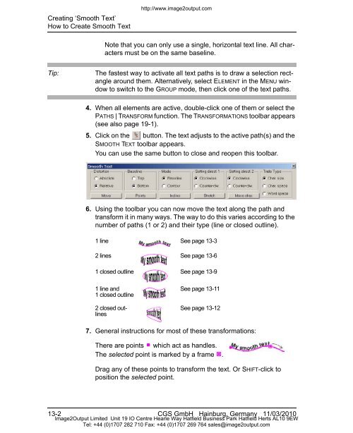 ORIS PDF Tuner Version 4.4.8 User Manual - image2output - Support