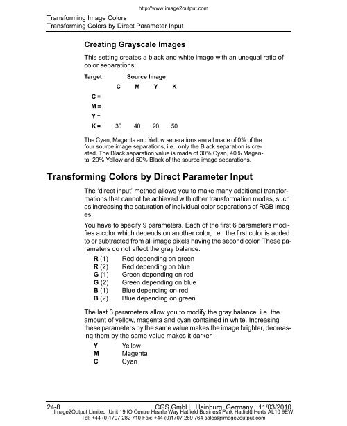 ORIS PDF Tuner Version 4.4.8 User Manual - image2output - Support