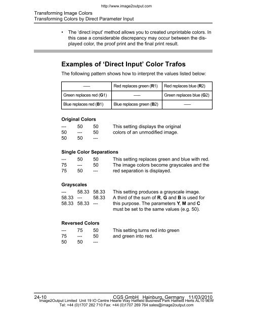 ORIS PDF Tuner Version 4.4.8 User Manual - image2output - Support