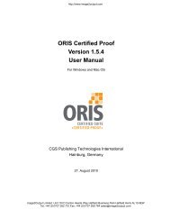 Certified Proof Manual - image2output - Support