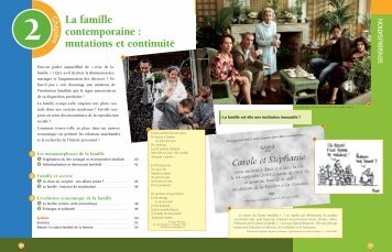 La famille contemporaine : mutations et continuité - Hachette