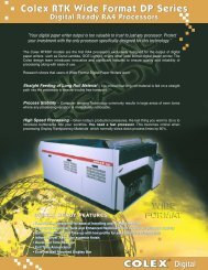 Colex Processor Brochure