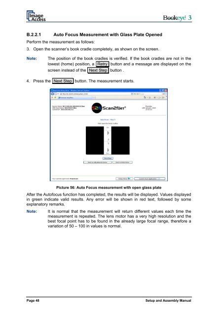 Setup and Assembling Bookeye 3 - Image Access Inc.