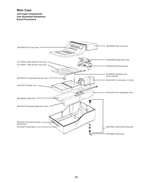 810 Processor Parts - Image Works