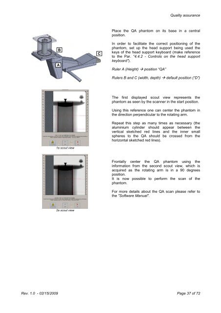 NewTom VG User Manual rev 4.0 - Image Works