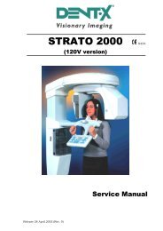 Strato 2000 Service Manual - Image Works