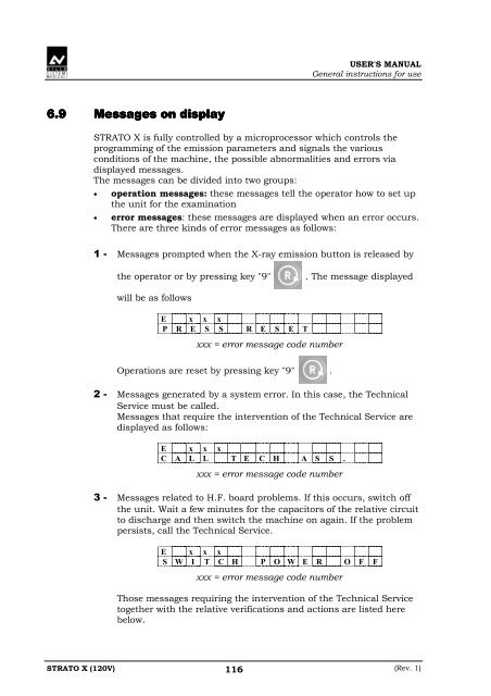 Strato X User Manual - Image Works