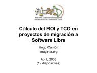 Calculo del ROI y TCO en proyectos de migraciÃ³n a ... - Imaginar