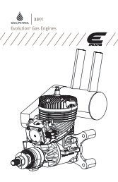 Evolution® Gas Engines - Horizon Hobby