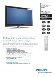 47PFL9632D/10 Philips Flat TV con Perfect Pixel HD y ... - imaginArt