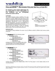 CEILINGVIEWâ¢ RECESSED CEILING INSTALLATION KIT - imaginArt