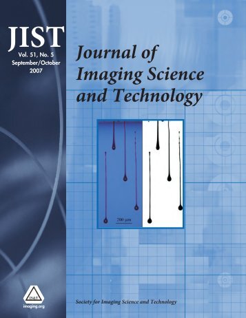 JIST - Society for Imaging Science and Technology