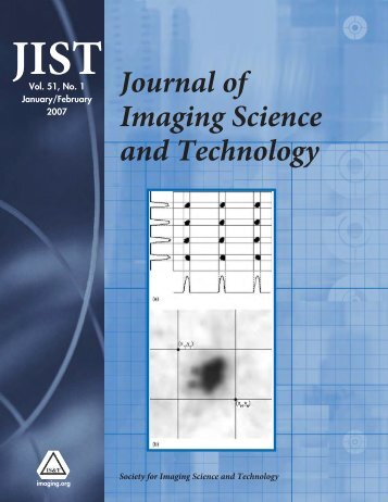 JIST - Society for Imaging Science and Technology