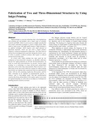 Fabrication of Two and Three-Dimensional Structures by Using ...