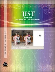 JIST - Society for Imaging Science and Technology