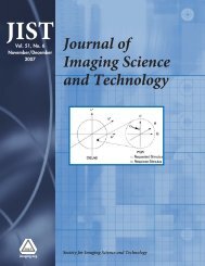 JIST - Society for Imaging Science and Technology