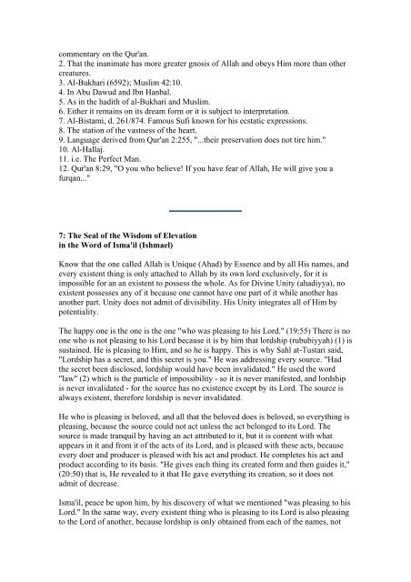 Fusus al-Hikam The Seals of Wisdom by Shaykh al ... - ImagoMundi